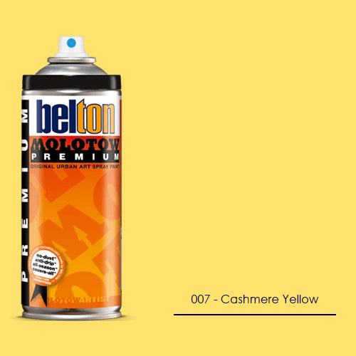 007 - Cashmere Yellow aerosol spray paint