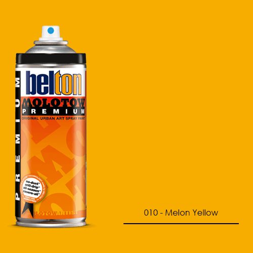 010 - Melon Yellow aerosol spray paint