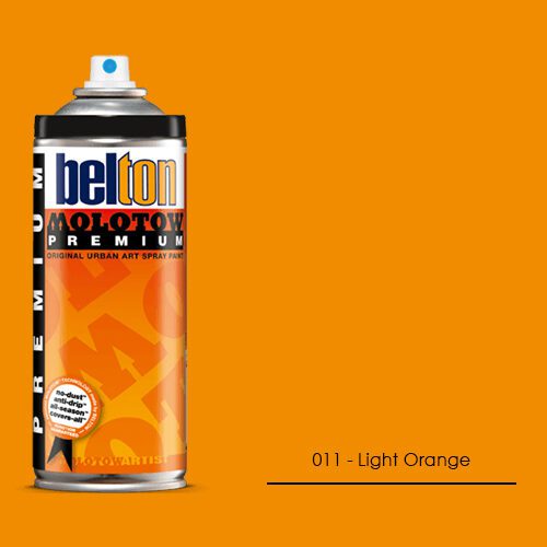 011 - Light Orange aerosol spray paint