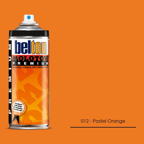 012 - Pastel Orange aerosol spray paint