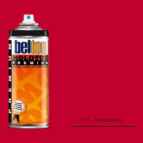017 - Tornado Red aerosol spray paint