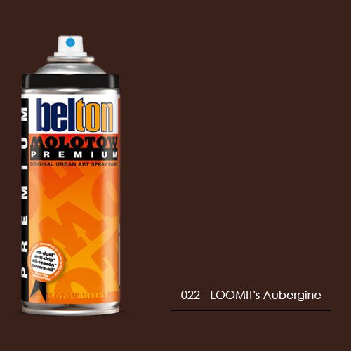 022 - LOOMIT's Aubergine aerosol spray paint
