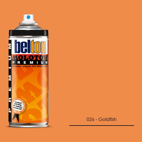 026 - Goldfish aerosol spray paint