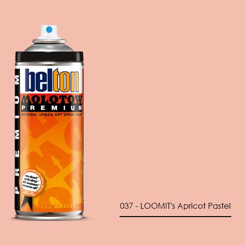 LOOMIT's Apricot Pastel aerosol spray paint
