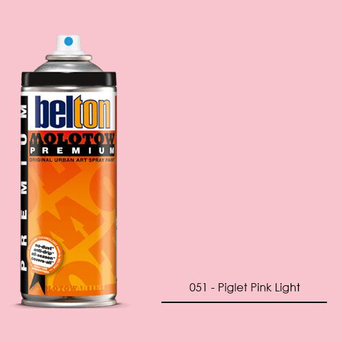 051 - Piglet Pink Light aerosol spray paint