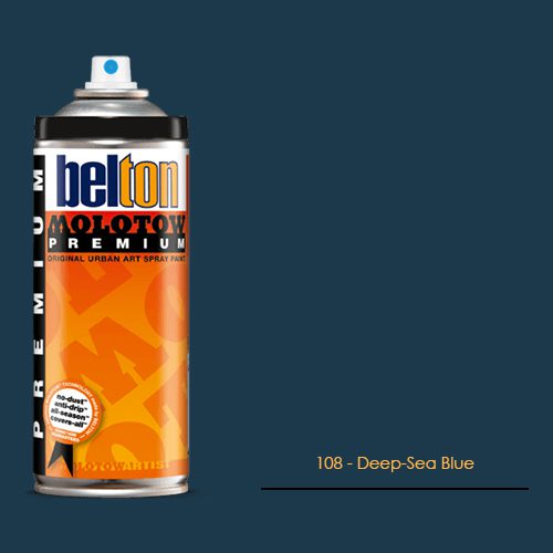 108 - Deep-Sea Blue aerosol spray paint