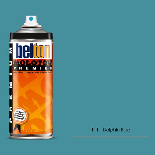 111 - Dolphin Blue aerosol spray paint