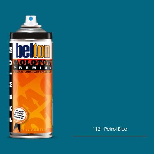 112 - Petrol Blue aerosol spray paint