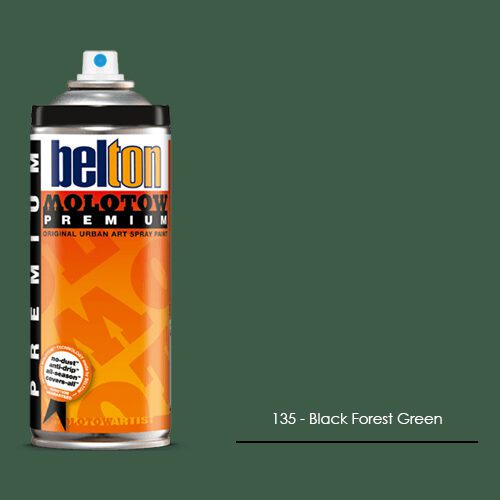 135 - Black Forest Green aerosol spray paint