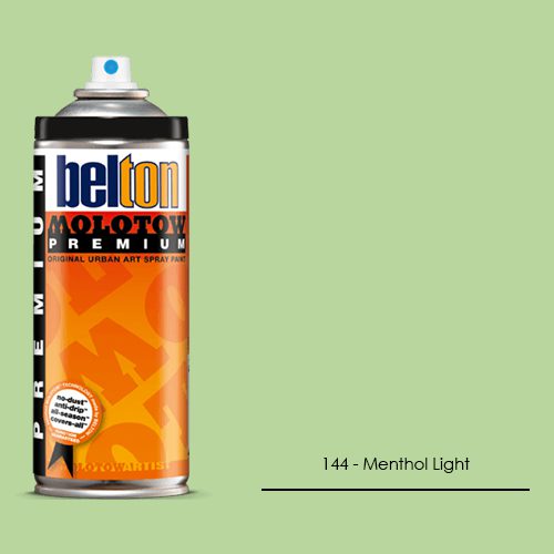 144 - Menthol Light aerosol spray paint