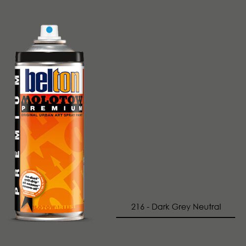 216 - Dark Grey Neutral aerosol spray paint