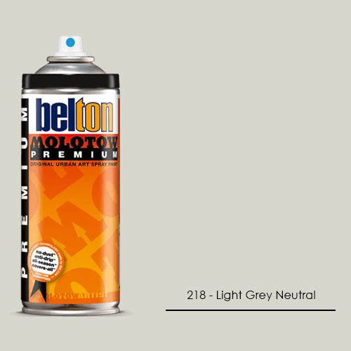 218 - Light Grey Neutral aerosol spray paint